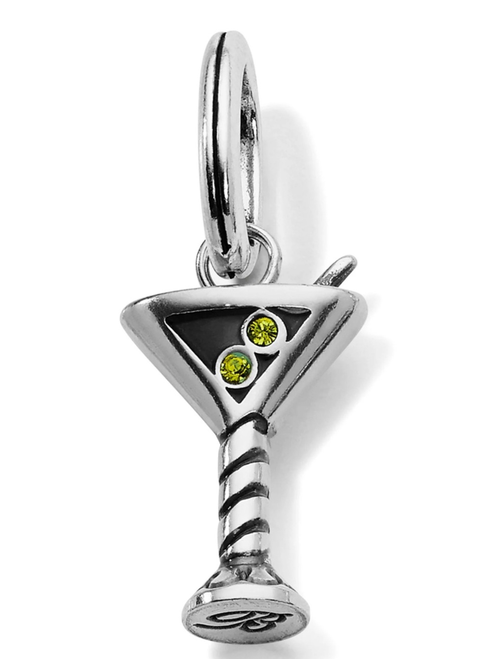 Brighton ABC Martini Glass Snap Charm